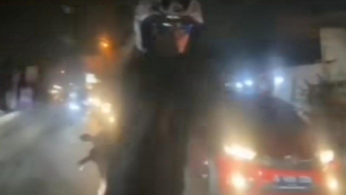 Tangkapan layar video viral
