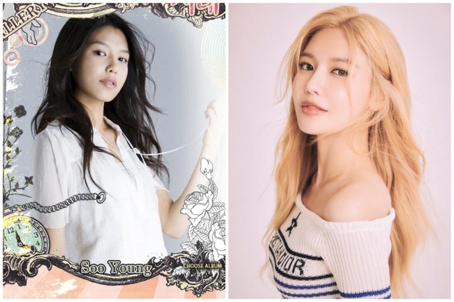 Sooyoung viral dengan fancam kibasan rambutnya selama promosi Forever 1. Hingga kini, dia masih langgeng berpacaran dengan aktor Jung Kyung Ho dan tengah membintangi drama Korea If You Wish Upon Me bersama Ji Chang Wook dan Sung Dong Il. Foto: dok. SM Entertainment