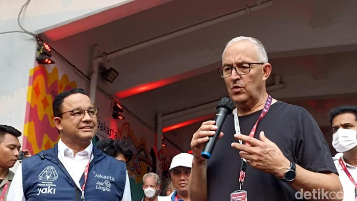 Anies Baswedan dan Wali Kota Rotterdam