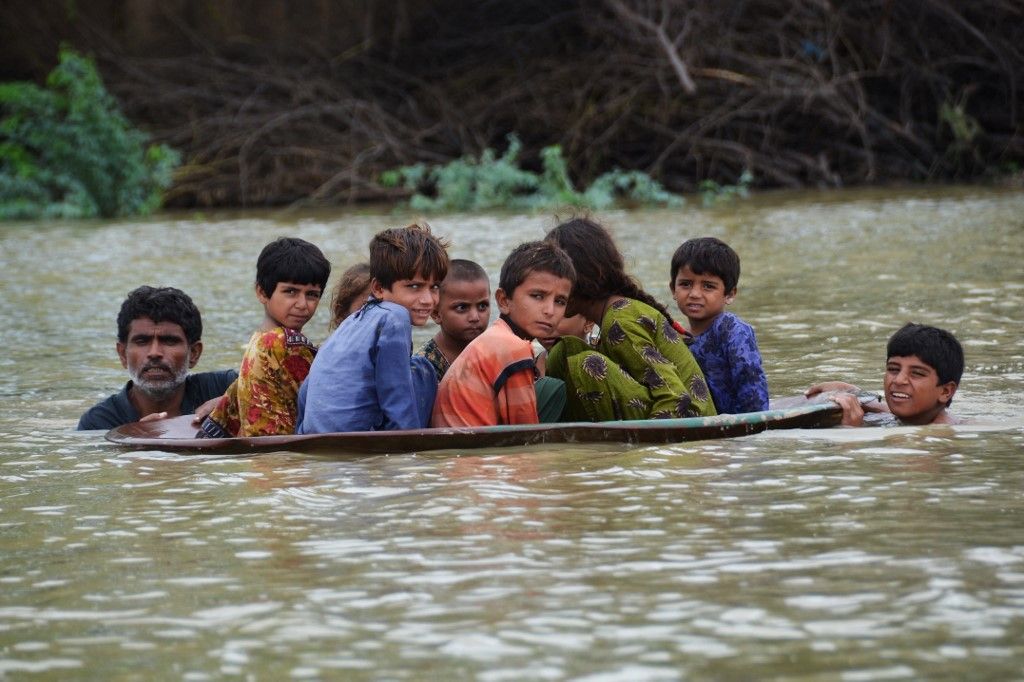 Banjir di Pakistan (AFP/FIDA HUSSAIN)