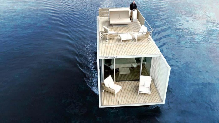 Perusahaan arsitektur asal Valencia, Mano de Santo memiliki ide untuk membuat kamar yang mengapung di atas laut. Lihat penampakannya yuk.