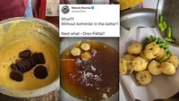 Oreo goreng beberapa tahun lalu juga populer di Indonesia. Tekstur biskuitnya jadi lunak di bagian dalam. Hal yang membuat kombinasinya aneh adalah karena penjual di India menambahkan cabe. Foto: site news