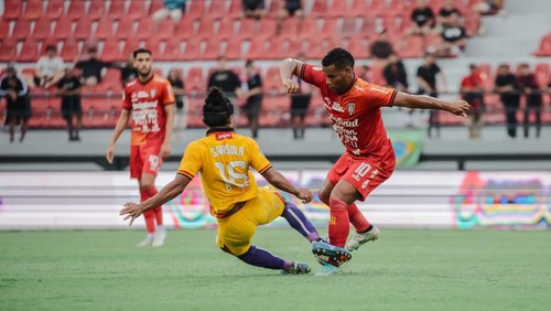 Laga Bali United vs Persik Kediri di Liga 1