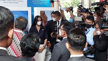 Adapun dalam pertemuan yang keempat ini, para delegasi akan melanjutkan pembahasan rancangan deklarasi Menteri Bidang Digital G20 yang kemudian disebut the Bali Package. Foto: Fino Yurio Kristo/detikinet