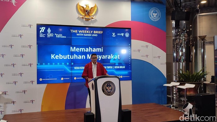 Menparekraf Sandiaga Uno