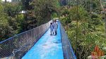 Before-After Perbaikan Jembatan Gantung Reyot di Toraja