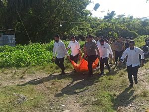 Geger Penemuan Mayat Pria di Depan Kantor Gubernur Sulbar