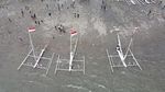 Puluhan Perahu Layar Adu Cepat di Teluk Palu