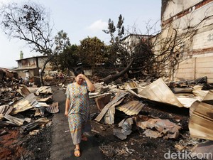 40 Rumah di Cakung Hangus Terbakar Diduga Akibat Masalah Listrik