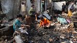 Puluhan Rumah di Cakung Hangus Terbakar, Ini Sisa-sisanya