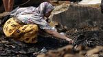 Puluhan Rumah di Cakung Hangus Terbakar, Ini Sisa-sisanya