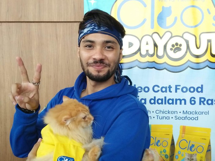 Refal Hady saat ditemui di salah satu kawasan di Tangerang.