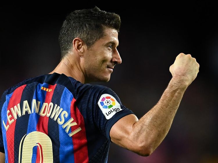 4 Gol Bukti Ganasnya Robert Lewandowski di LaLiga