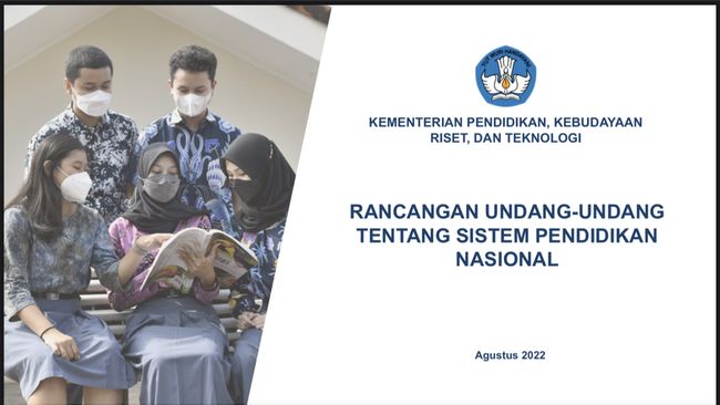 Rancangan Undang-Undang Tentang Sistem Pendidikan