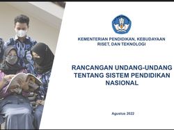 Kemendikbudristek Undang Masyarakat Kawal RUU Sisdiknas, Bagaimana Caranya?