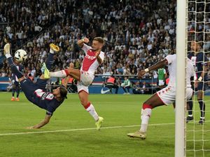 PSG Vs AS Monaco Tuntas 1-1
