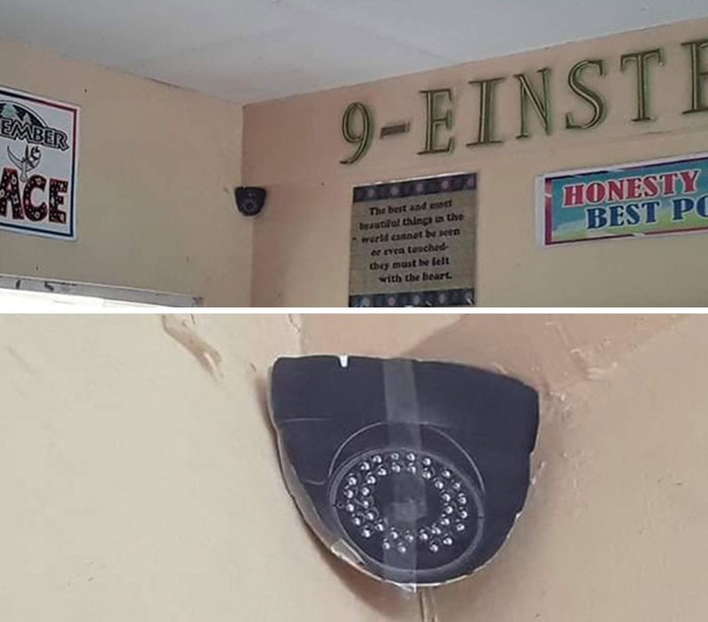 Sistem keamanan bikin ngakak