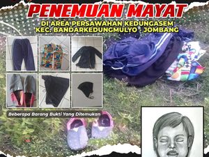 Polisi Sebar Sketsa untuk Ungkap Identitas Mayat Gadis Bugil di Jombang