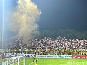 Suporter PSM Diamankan Terkait Smoke Bomb di Laga Lawan Persib Dibebaskan