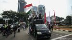 Tolak Rencana Kenaikan BBM, Massa HMI Konvoi ke DPR