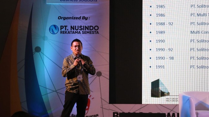 Upaya Mengoptimalisasi Produk Dalam Negeri PT. Multi Mayaka lebih tepatnya Multi Group mendukung Presiden Jokowi untuk optimalisasi konten lokal, merek dalam negeri atau produksi lokal.