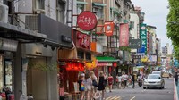 Posisi keempat adalah Yongkang Street di Taipei. Jalan ini adalah rumah bagi kedai teh, kedai jajanan kaki lima, dan butik keren.  Foto: Craig Ferguson/LightRocket/Getty Images