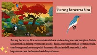 Jika burung berwarna biru, sedikit kesepian bisa jadi hal yang Anda rasakan saat ini.