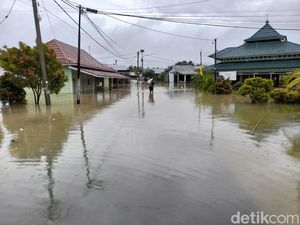 Banjir Bengkulu Meluas ke 6 Kabupaten, 5.078 KK Terdampak