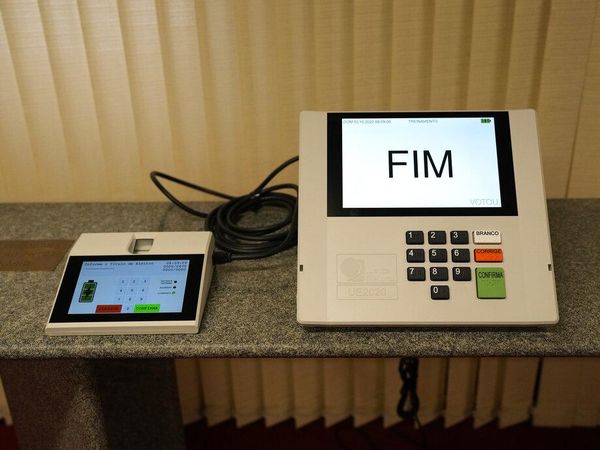 Penampakan Mesin e-Voting dalam Pemilu di Brazil
