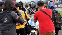Dalam ajang tersebut Pandu Padmogani yang akrab disapa Pandu Jet finish di posisi ke enam dari 30 pebalap senior yang telah lama mengaspal di kelas 250 cc.