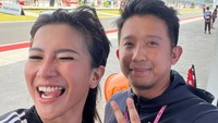 Dita Fakhrana bertemu Rino Yosiaki setahun lalu di lapangan golf. (Foto: dok instagram)
