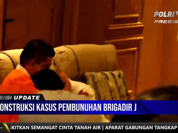 Ferdy Sambo dan Putri di Rekonstruksi Pembunuhan Yosua