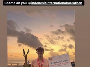 KONI: Tunggakan Hadiah Pemenang Indonesia International Marathon Beres