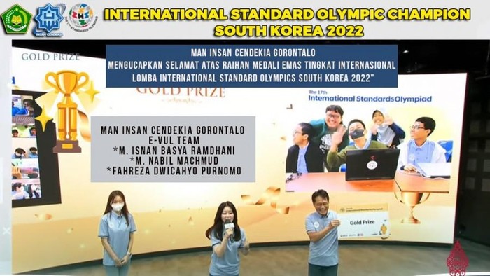 International Standart Olympic Champion South Korea 2022
