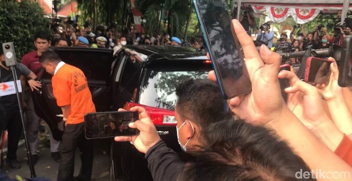 Irjen Ferdy Sambo dalam Rekonstruksi Pembunuhan Yosua