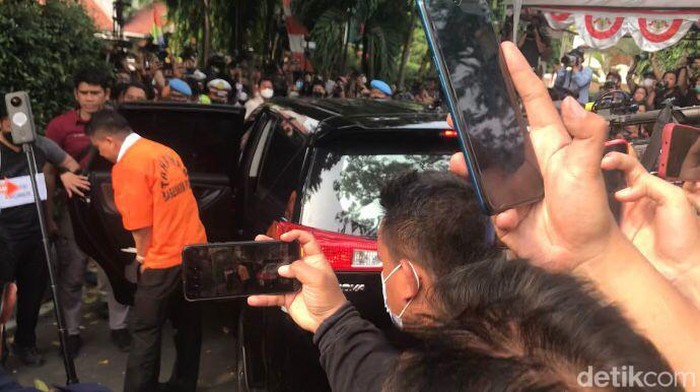 Irjen Ferdy Sambo dalam Rekonstruksi Pembunuhan Yosua