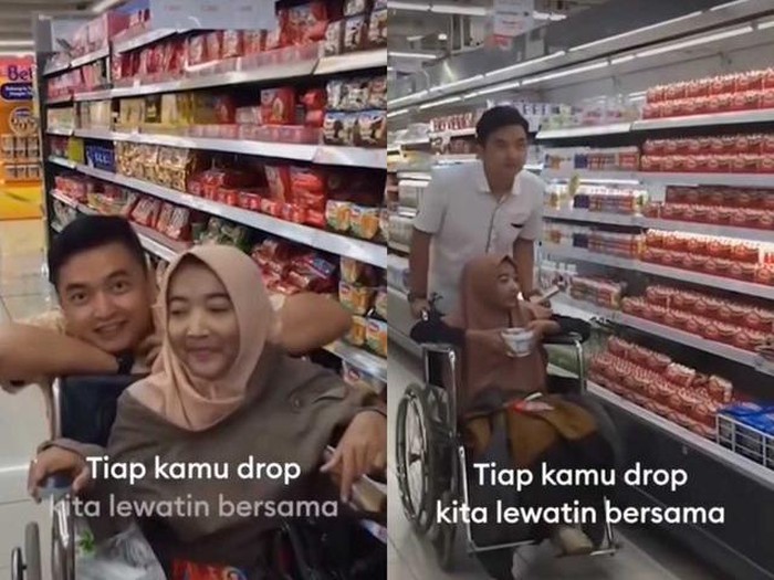 Kisah pasangan Alan Dito dan Dasline viral di media sosial. Kisah pasangan Alan Dito dan Dasline viral di media sosial.