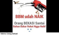 Meme Kenaikan Harga BBM