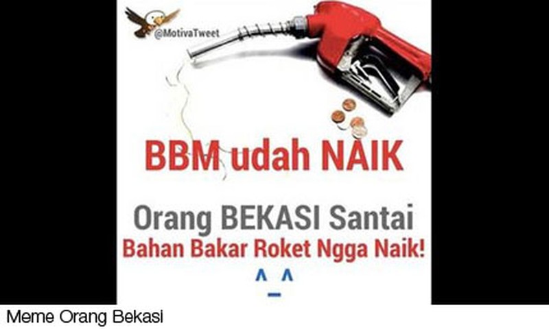 Meme Kenaikan Harga BBM