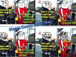 Meme Harga BBM Naik, Mau Ketawa Tapi Kok Sedih