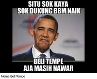 Meme Kenaikan Harga BBM