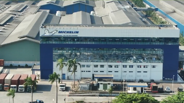 Pabrik Michelin olah air limbah untuk digunakan lagi.