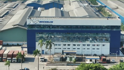 Pabrik Michelin olah air limbah untuk digunakan lagi.