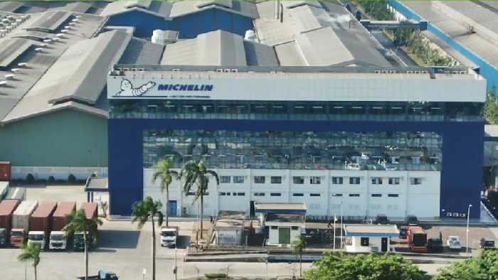 Pabrik Michelin olah air limbah untuk digunakan lagi. Pabrik Michelin olah air limbah untuk digunakan lagi.