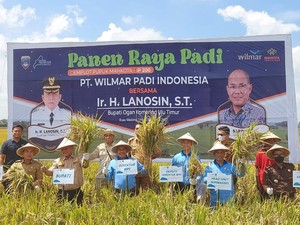 Wilmar Beri Pendampingan Petani OKU Timur, Produksi Padi Naik 30%