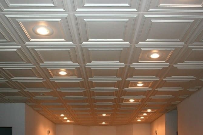 Model plavon PVC mewah.