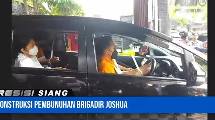 Rekonstruksi pembunuhan Brigadir J