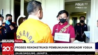 Ferdy Sambo saat rekonstruksi kasus pembunuhan Brigadir Nopriansyah Yosua Hutabarat/Foto: Istimewa (dok. tangkapan layar)