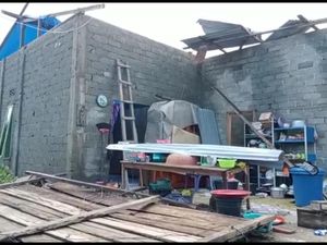 Rumah di Mateng Rusak Diterjang Angin Kencang, Penghuni Tertimpa Balok