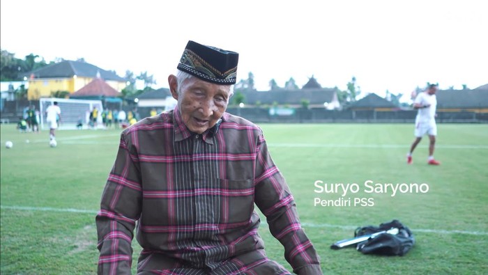 Salah satu pendiri PSS Sleman, Mbah Suryo.